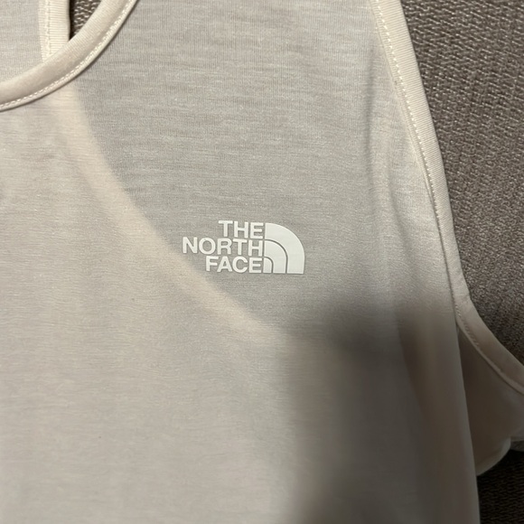 The North Face Cream Sz L Tank Top - Picture 2 of 4